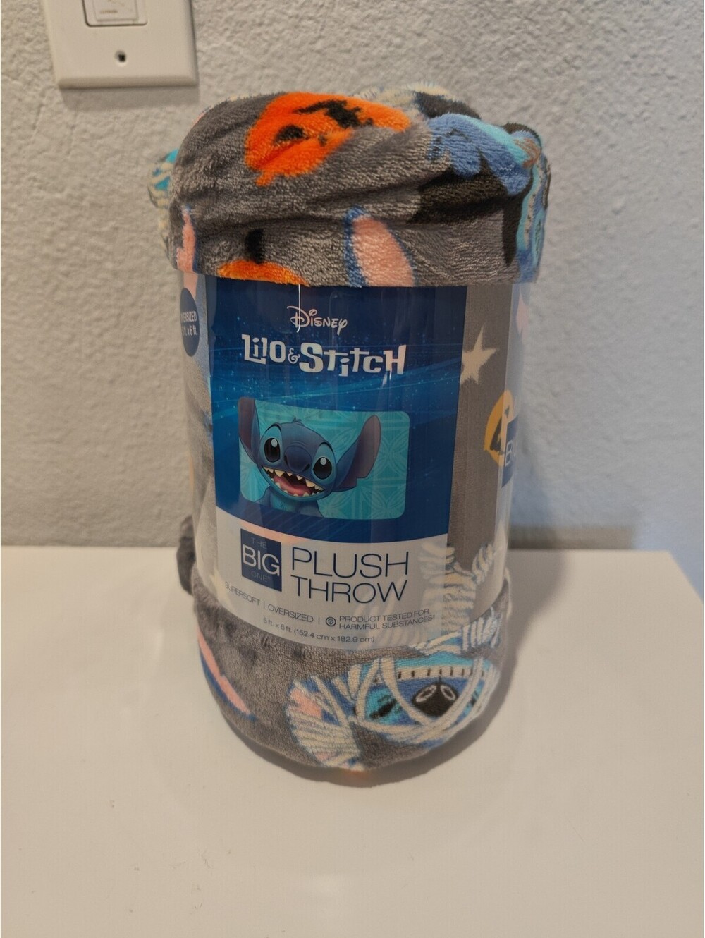 Disney Lilo & Stitch Big Plush Throw Blanket